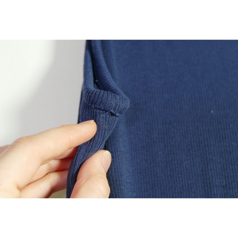 Quince Womens Tencel Rib Knit Sleeveless Midi Tank Dress Size M Bodycon Travel - Picture 10 of 13